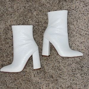 White boots